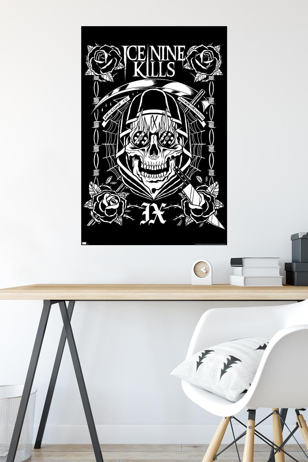 Amazon.com: Ice Nine Kills - Skull Wall Poster, 34L